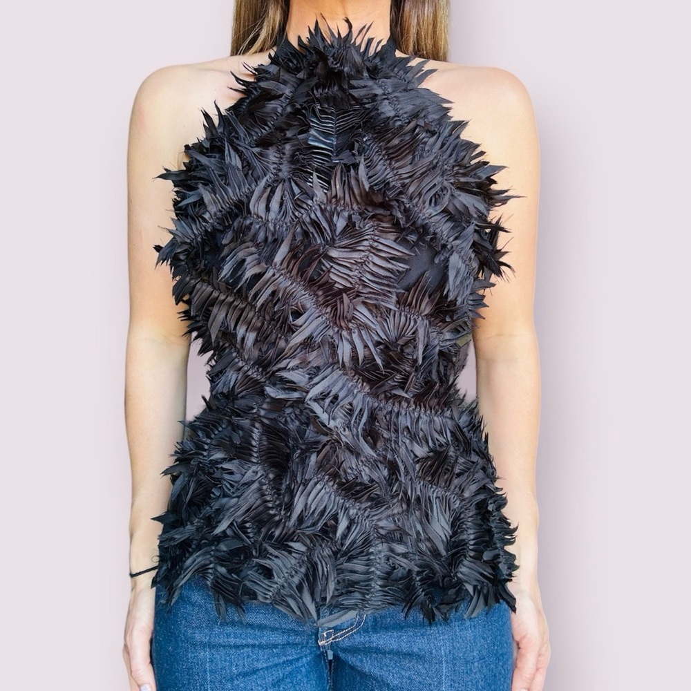 MARIE SAINT PIERRE HALTER TOP